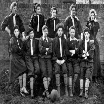 British Ladies Football Club North Team in 1895