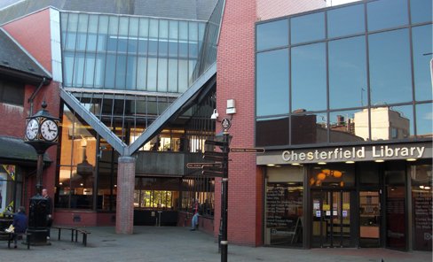 Chesterfield Library is the venue for the unveiling of the Art Journal