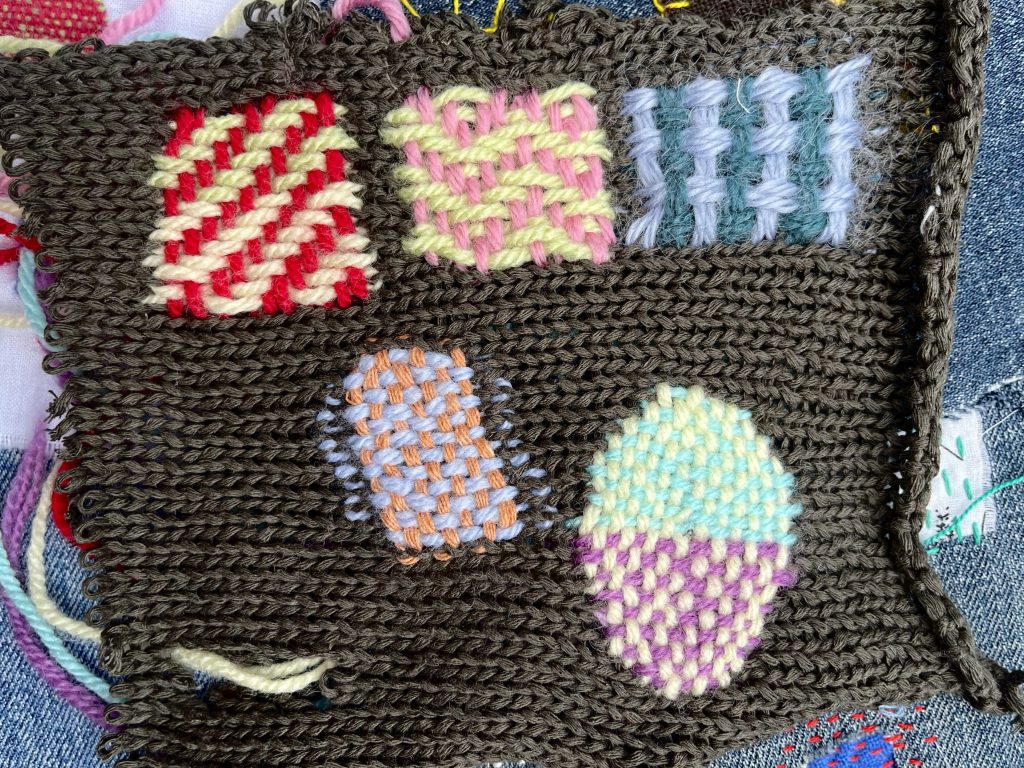Threads of Freedom:   Make do and mend - darning
