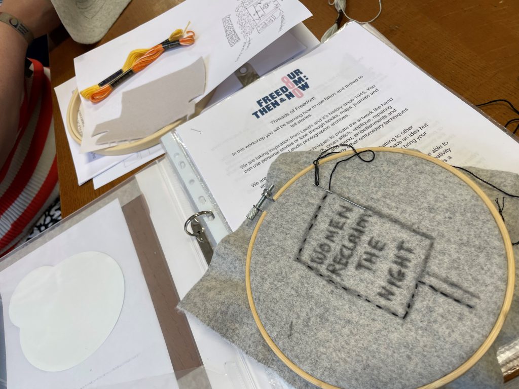 Threads of Freedom:   The Leeds Tapestry