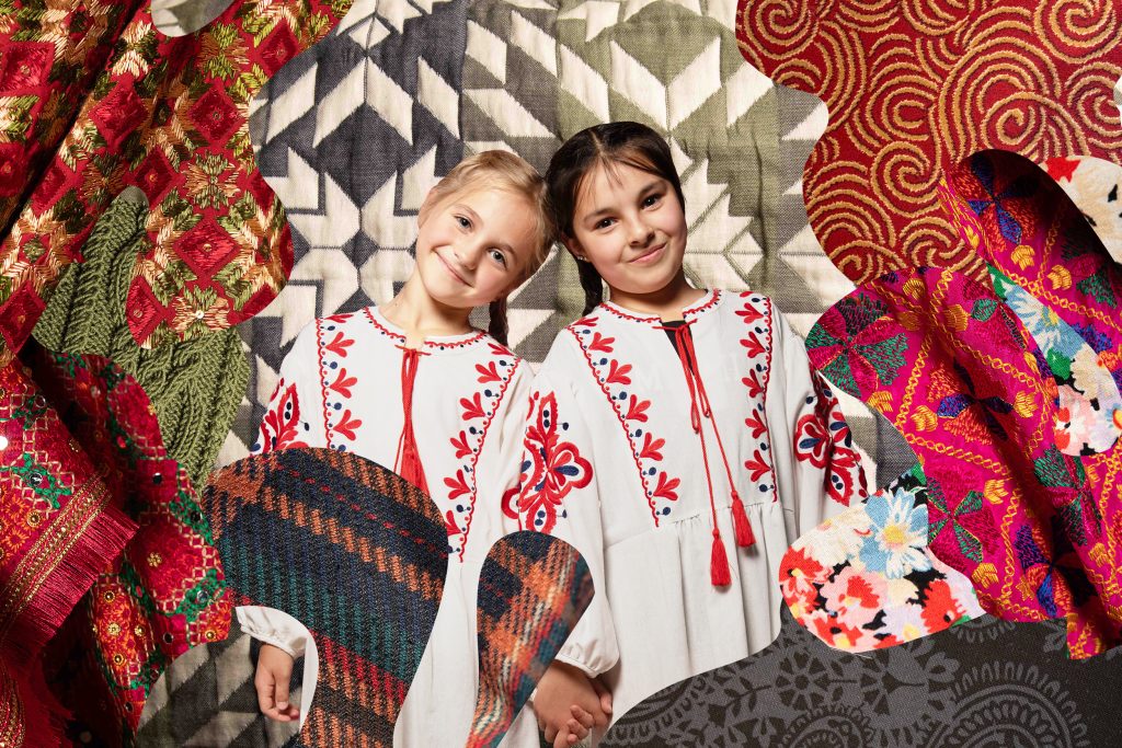 Two Ukrainian girls at Lawrence Batley