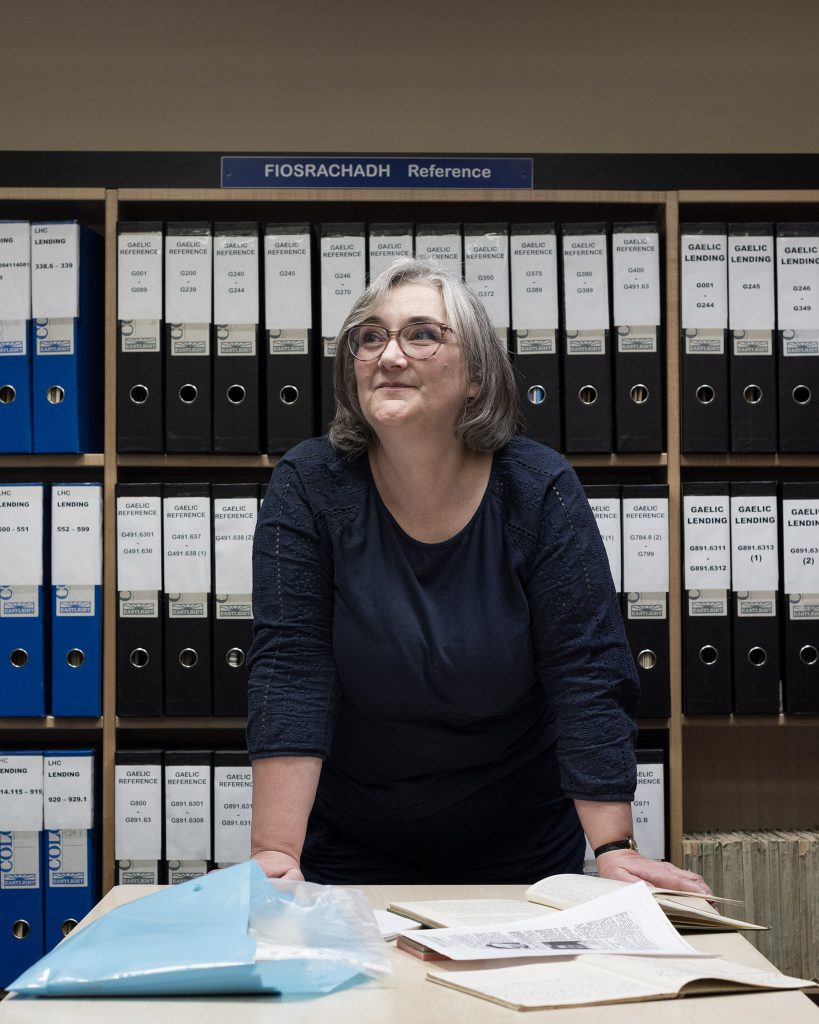 Image by Alicia Bruce with Leabharlainn nan Eilean Siar/Western Isles Libraries, Stornoway.