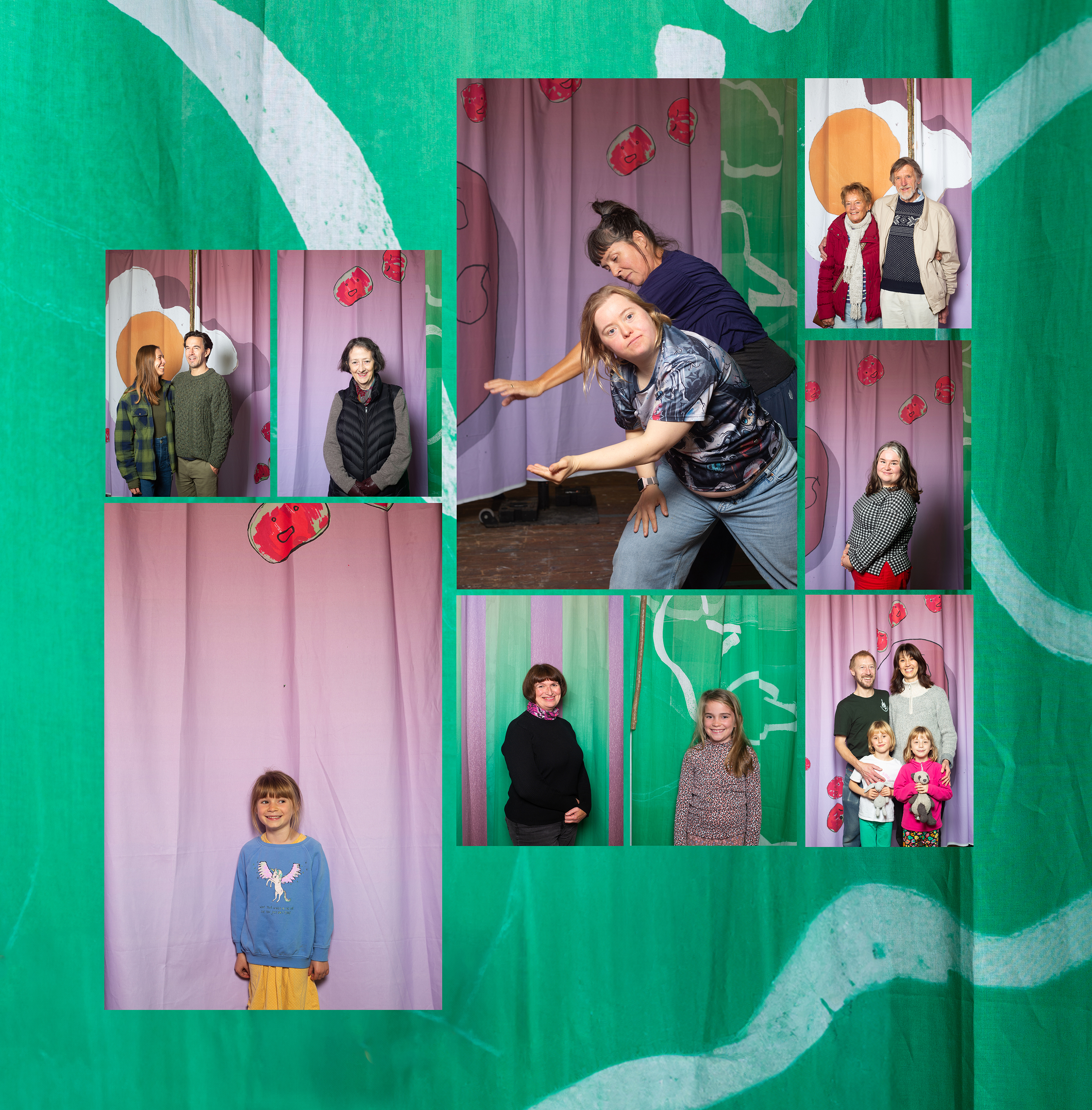 Image by Carole Evans shot in 'From and To' by Laura Eldret, Bridport Arts Centre.